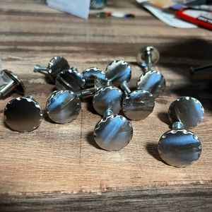 Knobs Satin Nickel Finish